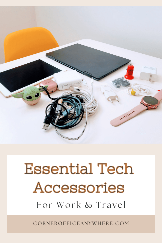essential tech accessories pin