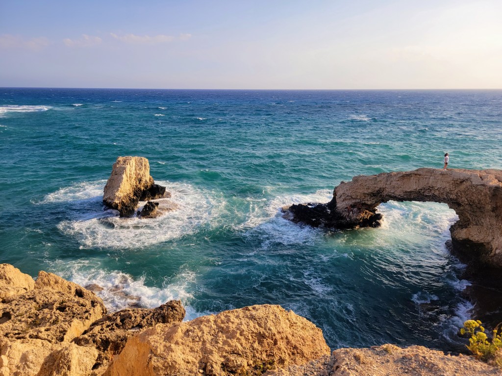 working from the cyprus coast